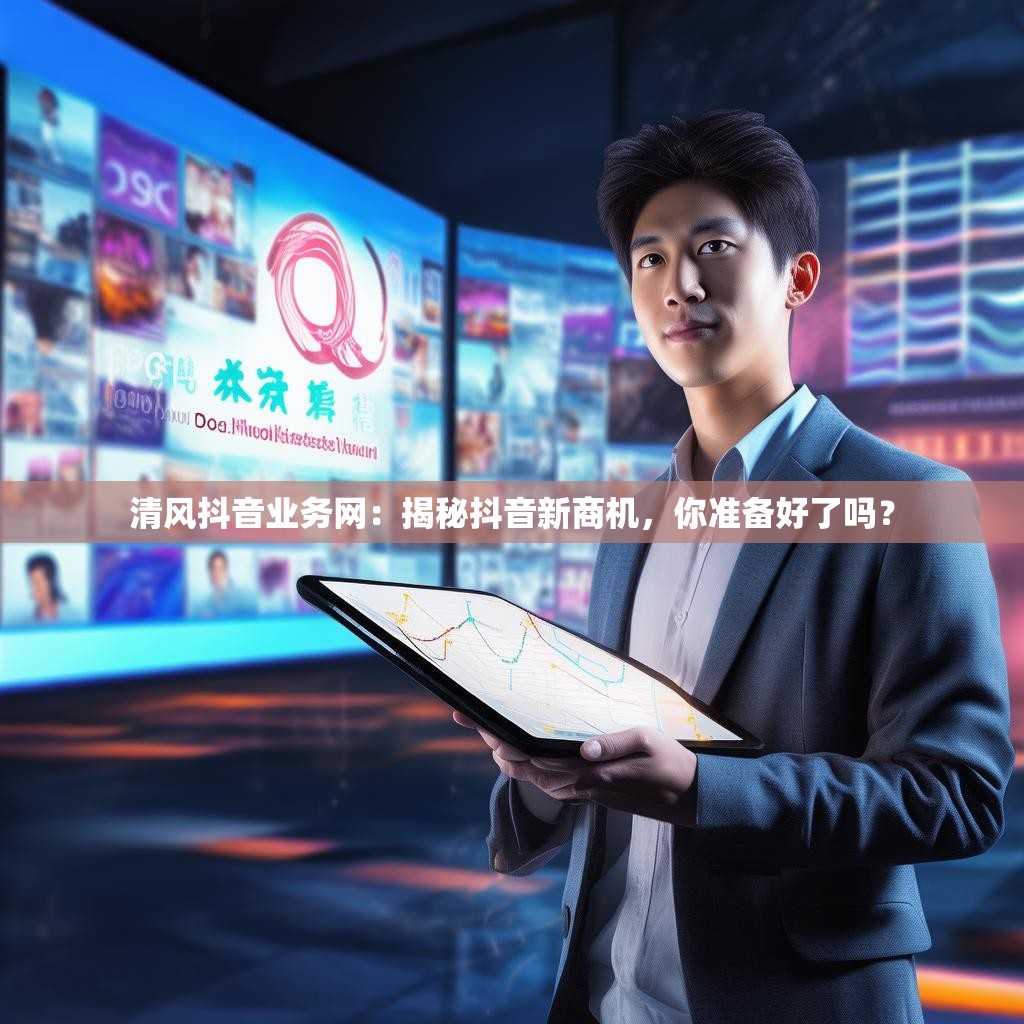 清风抖音业务网：揭秘抖音新商机，你准备好了吗？