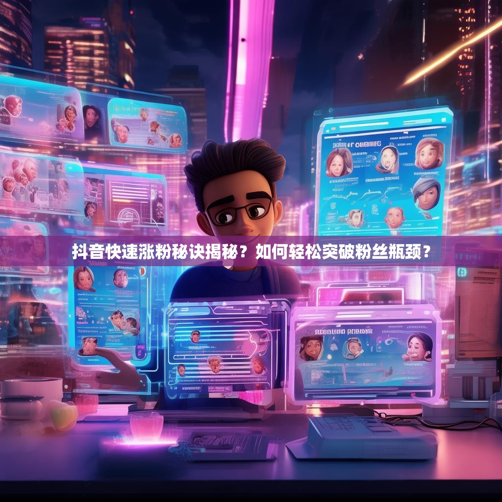 抖音快速涨粉秘诀揭秘?如何轻松突破粉丝瓶颈?