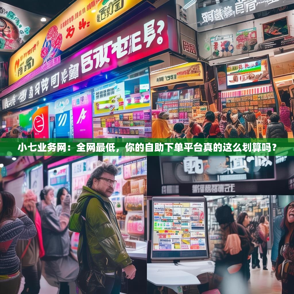 小七业务网：全网最低，你的自助下单平台真的这么划算吗？