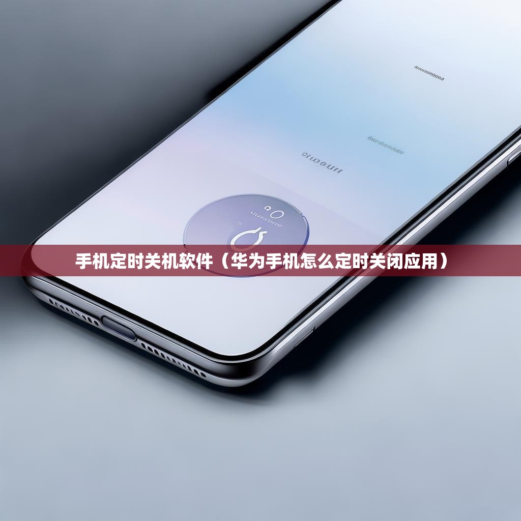 手机定时关机软件（华为手机怎么定时关闭应用）