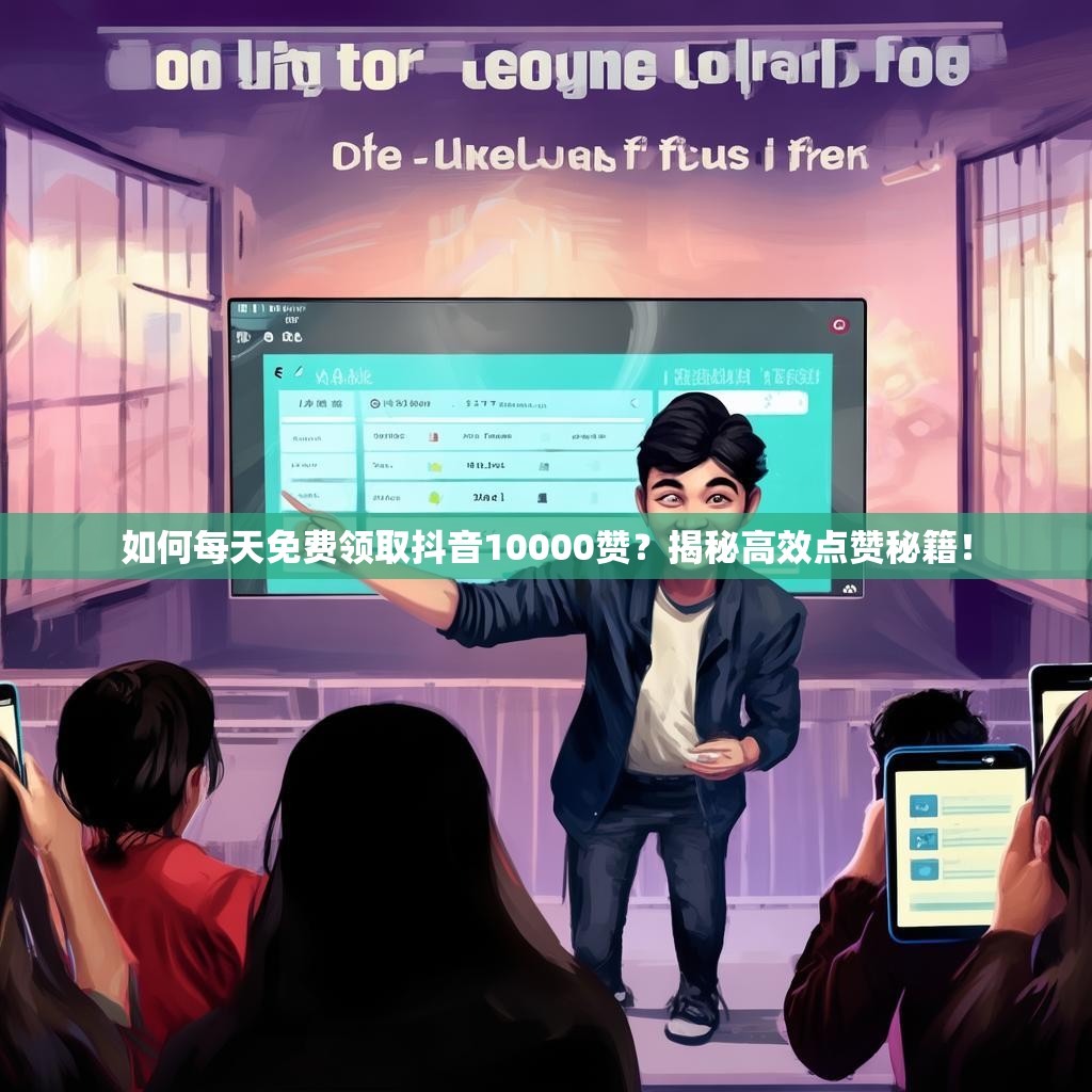 如何每天免费领取抖音10000赞？揭秘高效点赞秘籍！