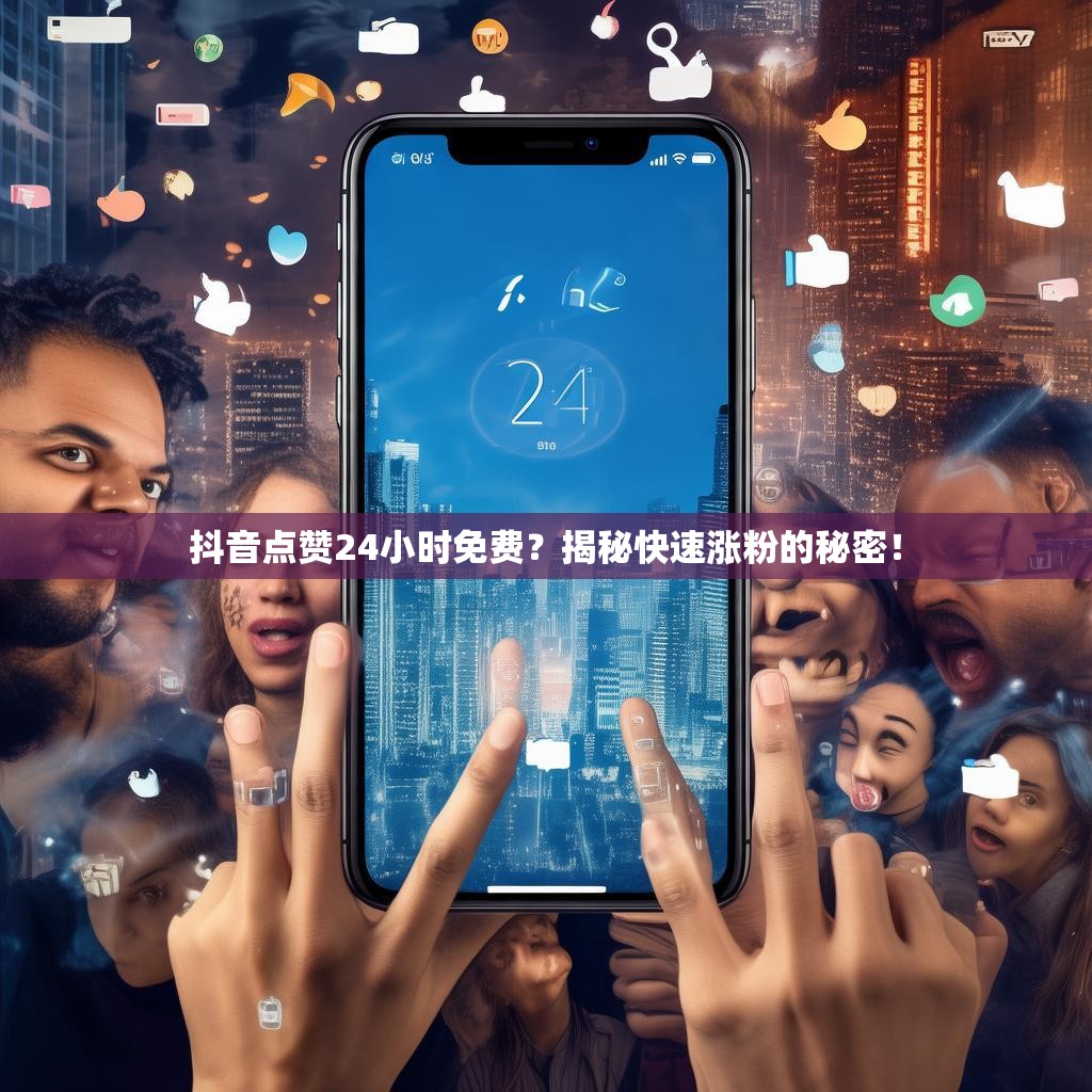 抖音点赞24小时免费?揭秘快速涨粉的秘密!