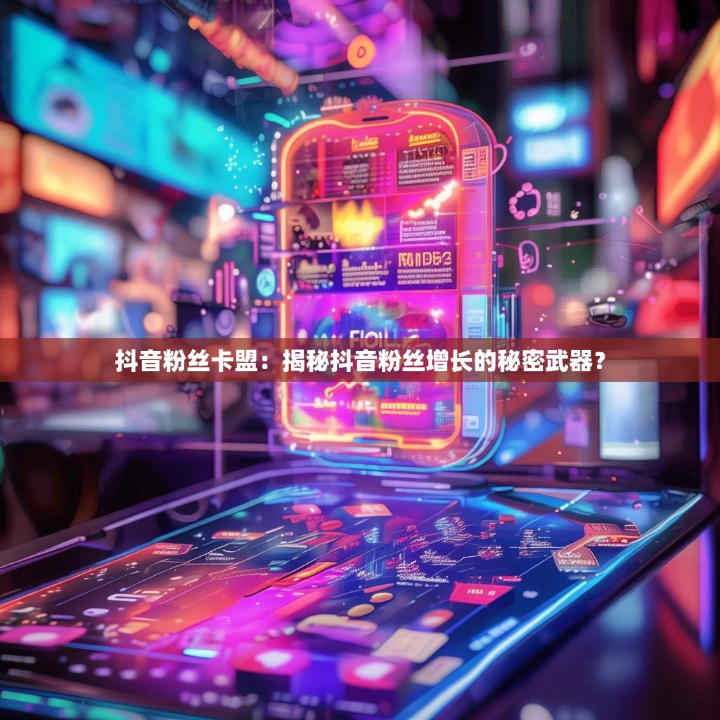 抖音粉丝卡盟：揭秘抖音粉丝增长的秘密武器？