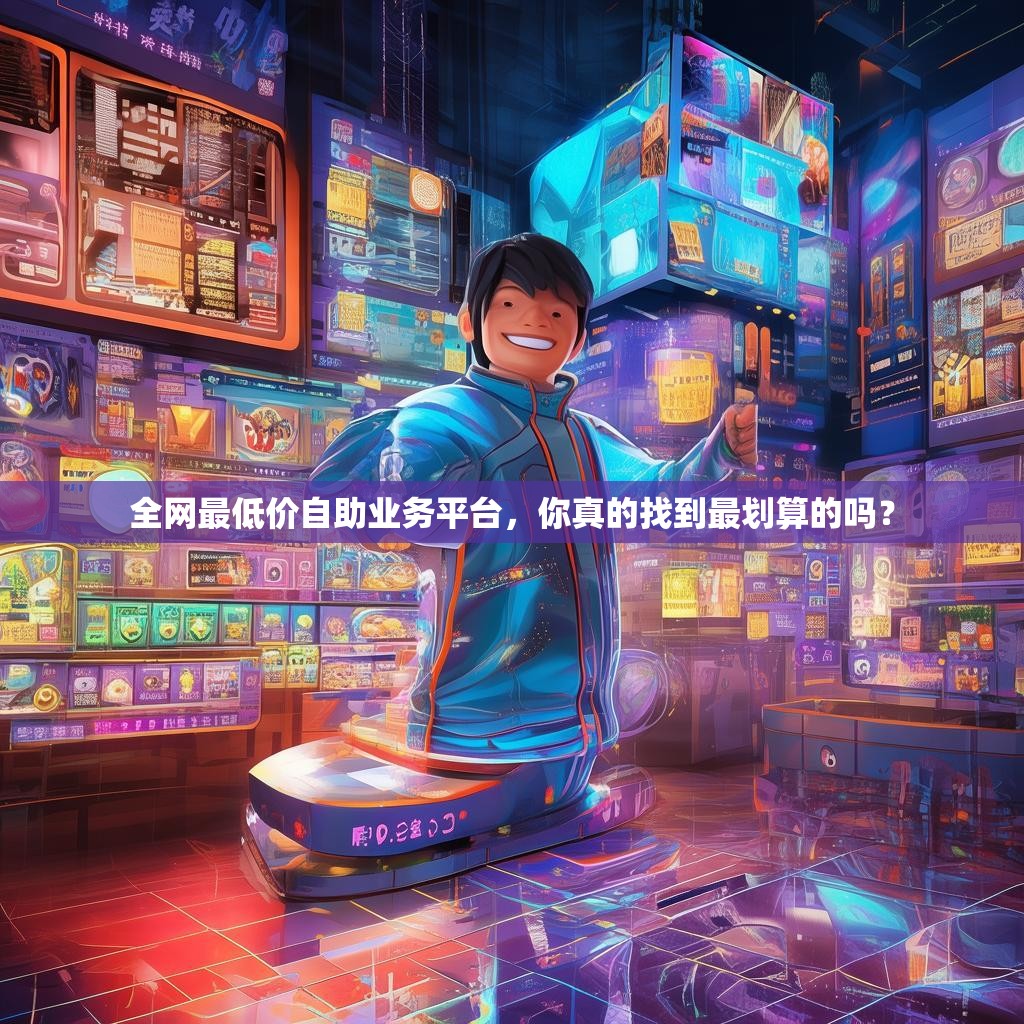 全网最低价自助业务平台，你真的找到最划算的吗？