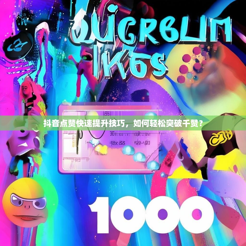 抖音点赞快速提升技巧，如何轻松突破千赞？