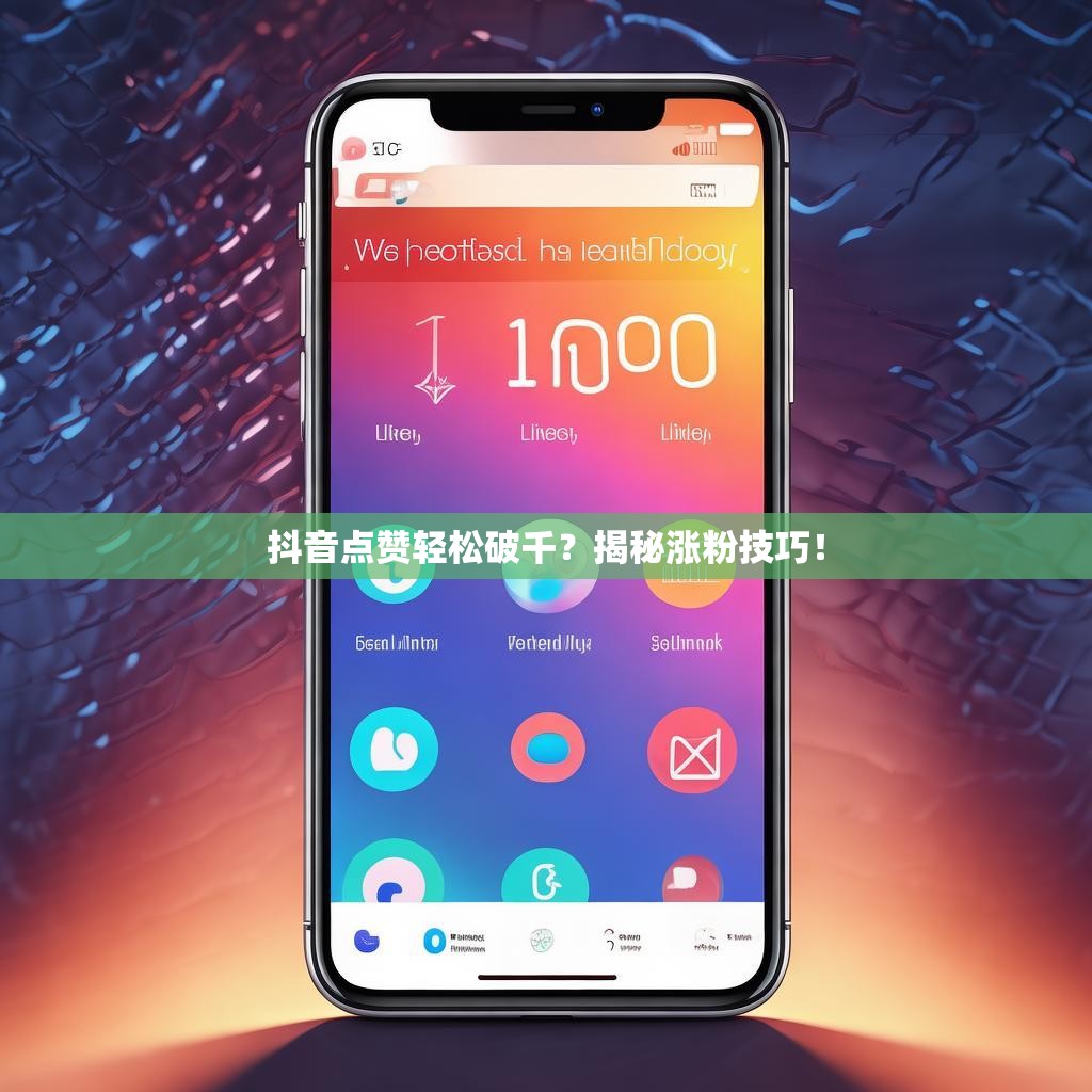 抖音点赞轻松破千？揭秘涨粉技巧！