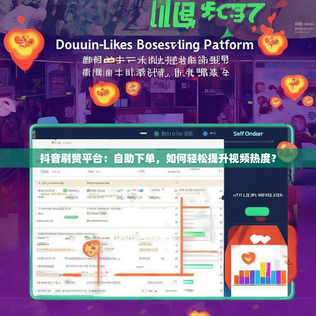 抖音刷赞平台：自助下单，如何轻松提升视频热度？