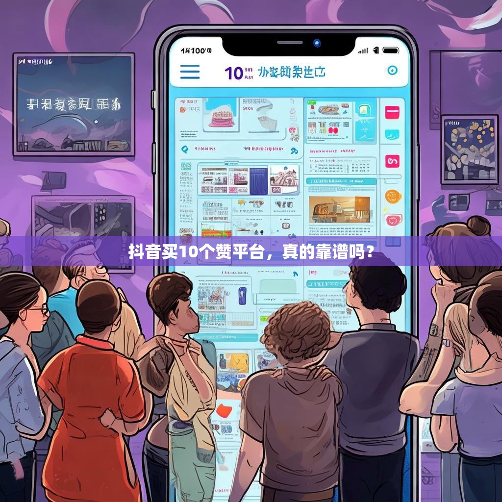 抖音买10个赞平台，真的靠谱吗？