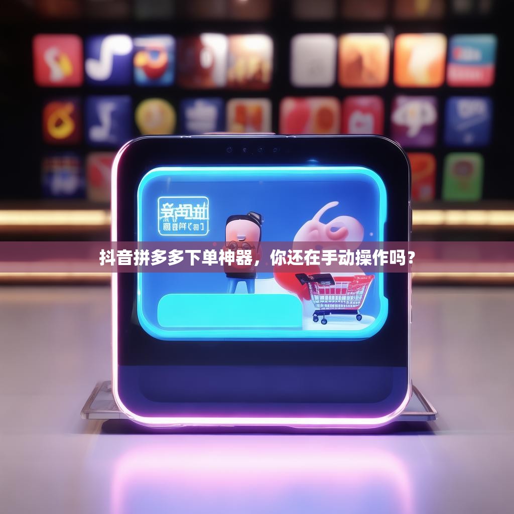 抖音拼多多下单神器，你还在手动操作吗？