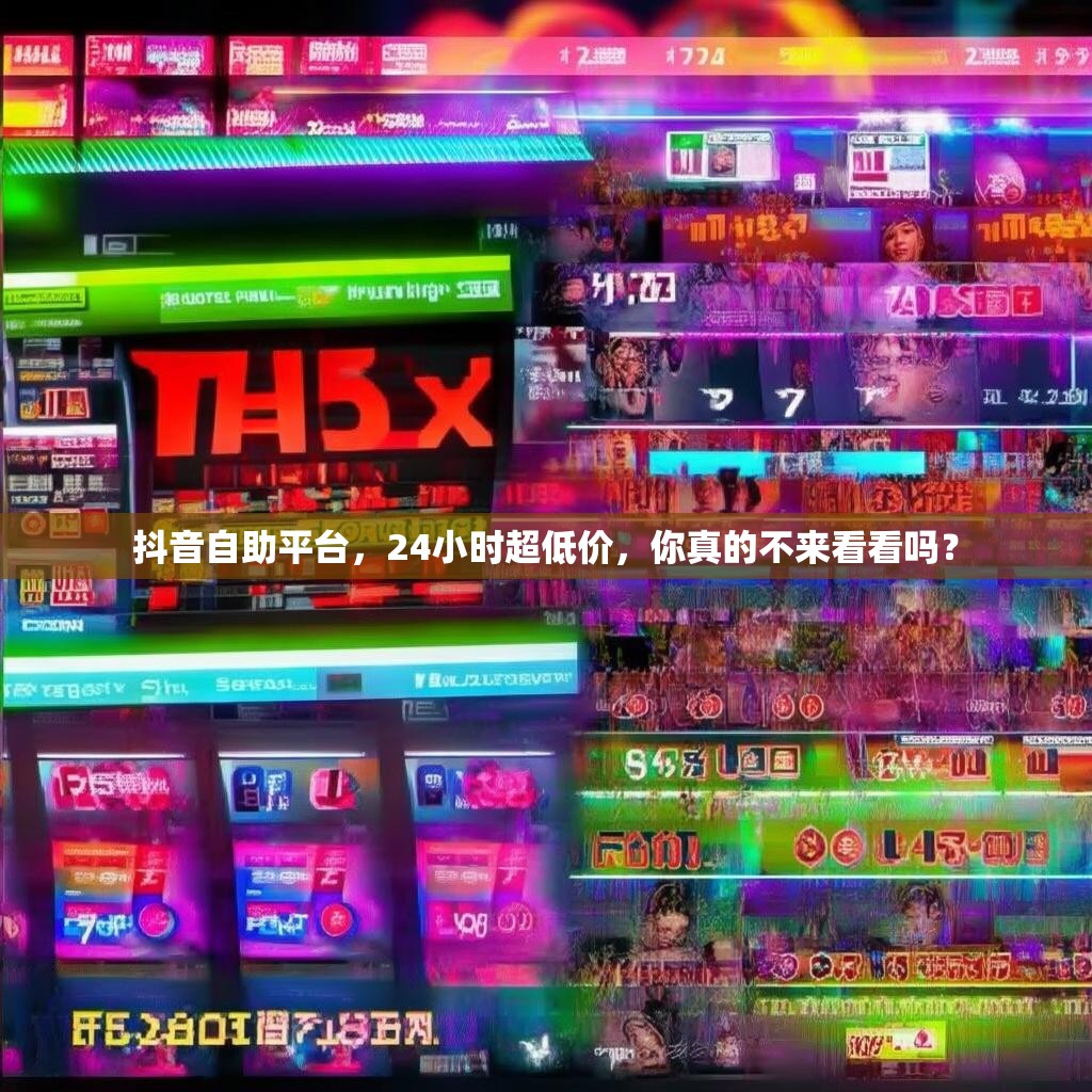 抖音自助平台，24小时超低价，你真的不来看看吗？