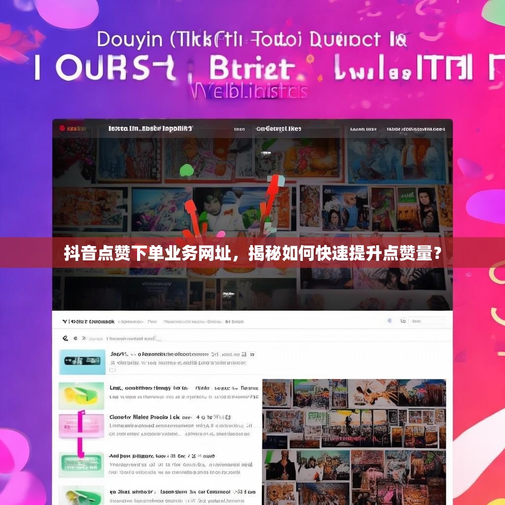抖音点赞下单业务网址，揭秘如何快速提升点赞量？