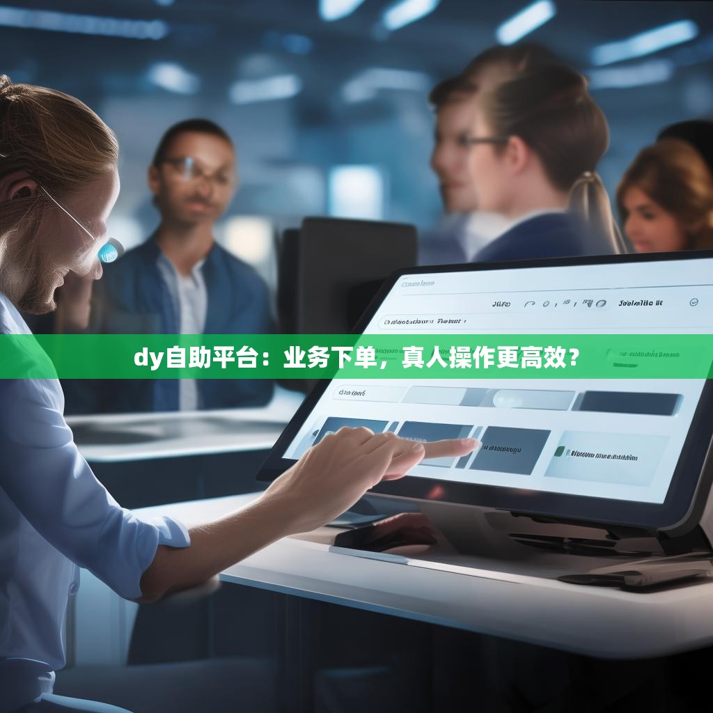 dy自助平台：业务下单，真人操作更高效？