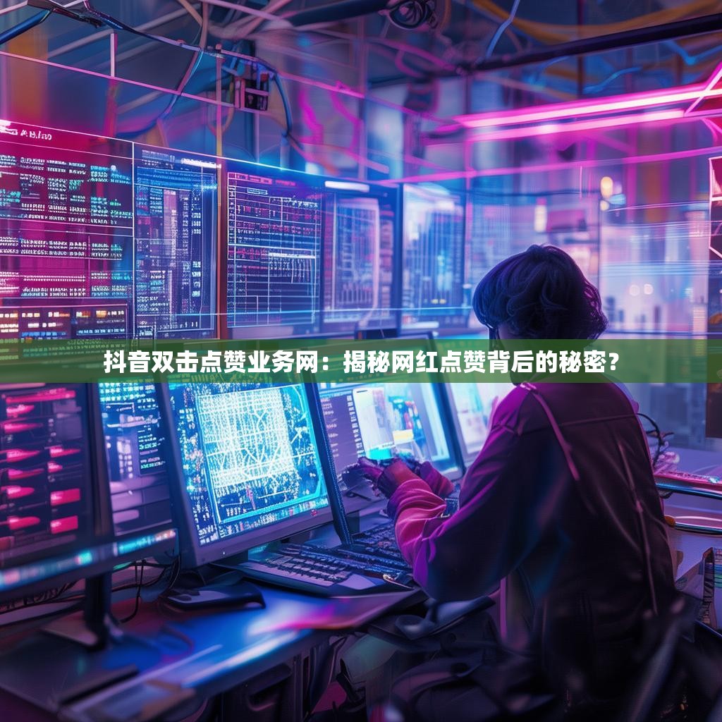 抖音双击点赞业务网：揭秘网红点赞背后的秘密？