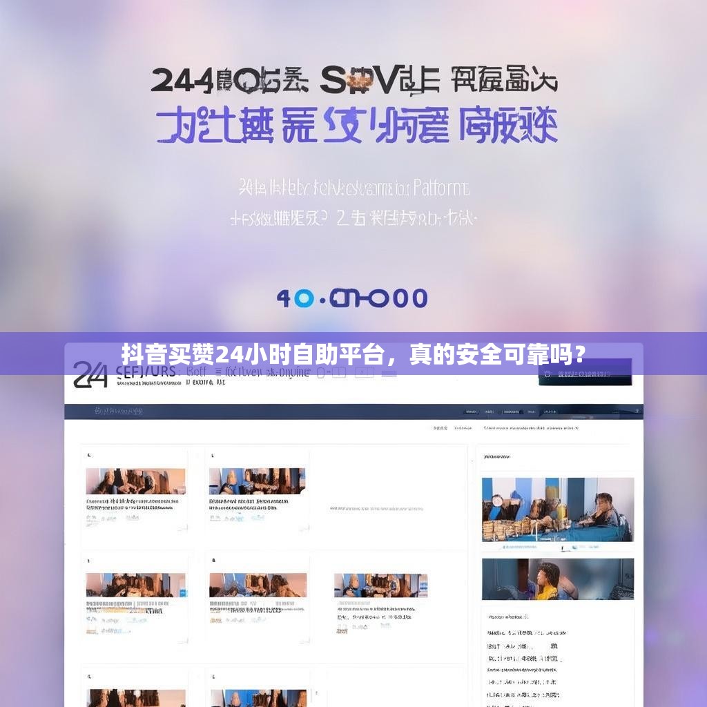 抖音买赞24小时自助平台，真的安全可靠吗？
