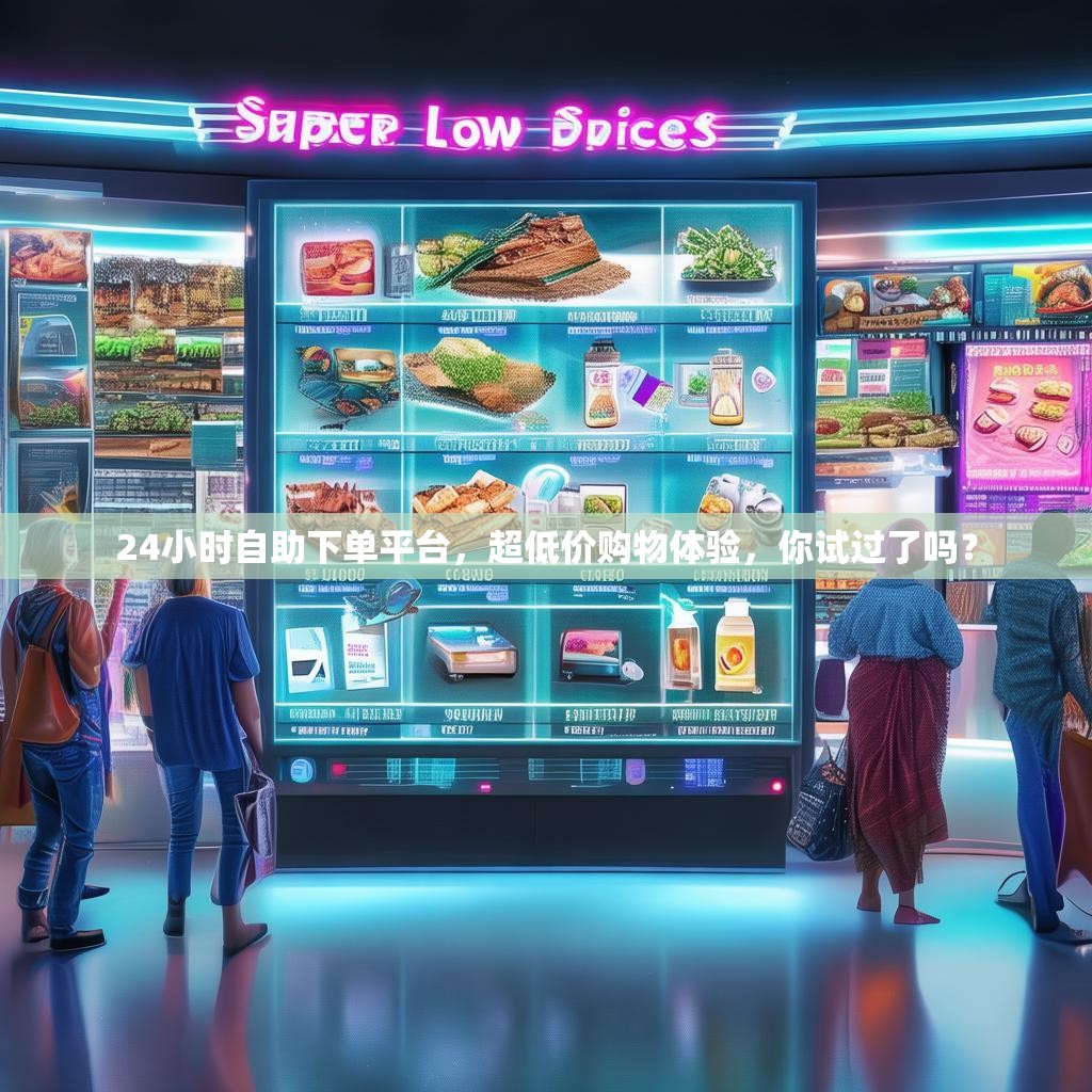 24小时自助下单平台，超低价购物体验，你试过了吗？