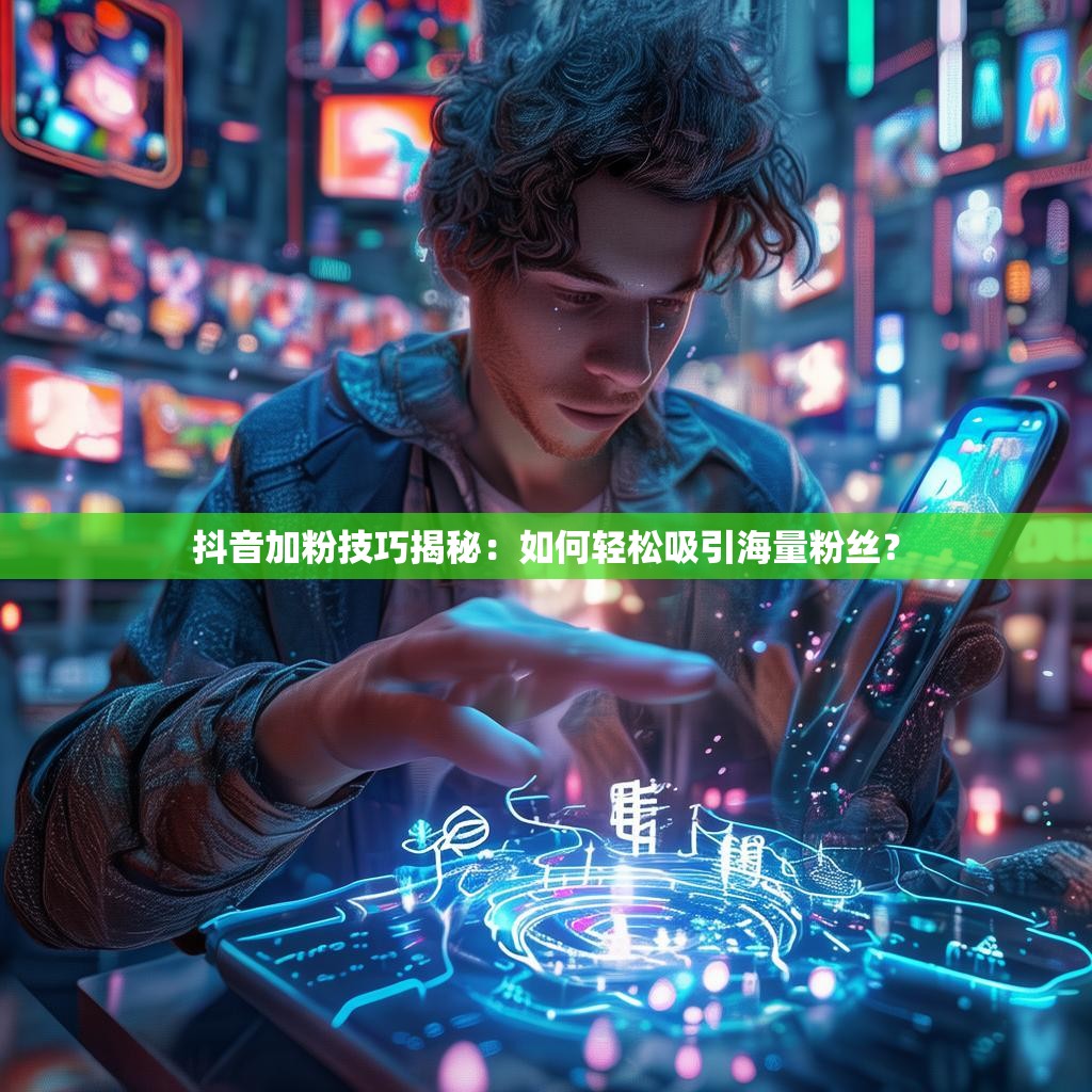 抖音加粉技巧揭秘：如何轻松吸引海量粉丝？