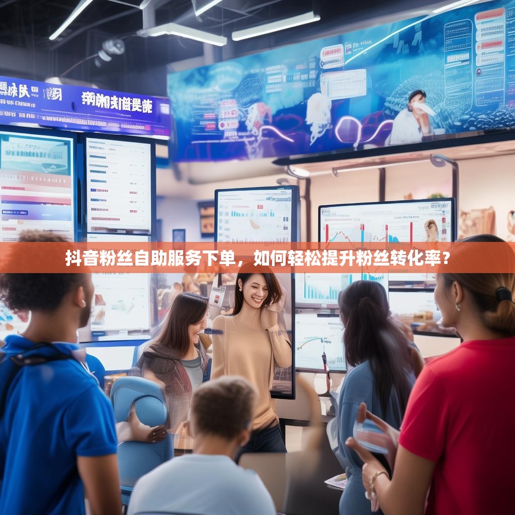 抖音粉丝自助服务下单，如何轻松提升粉丝转化率？