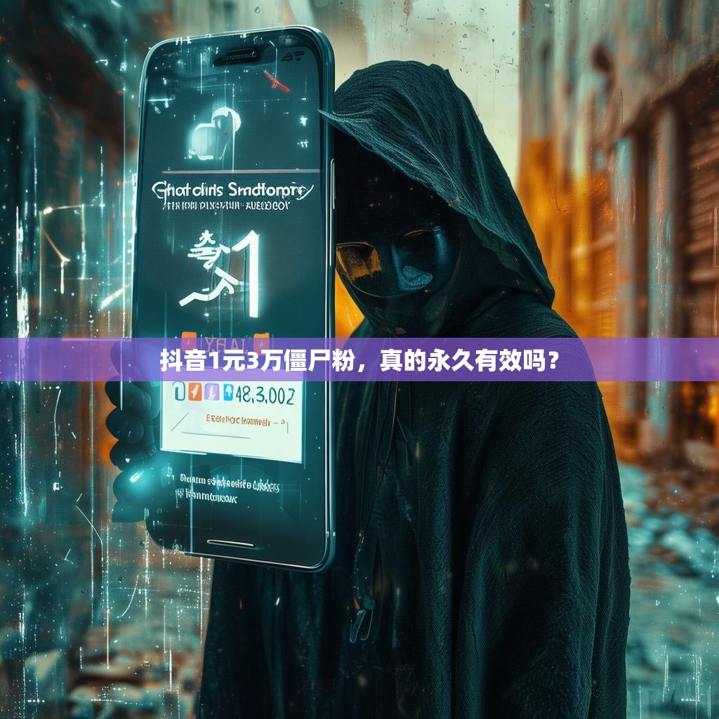 抖音1元3万僵尸粉，真的永久有效吗？