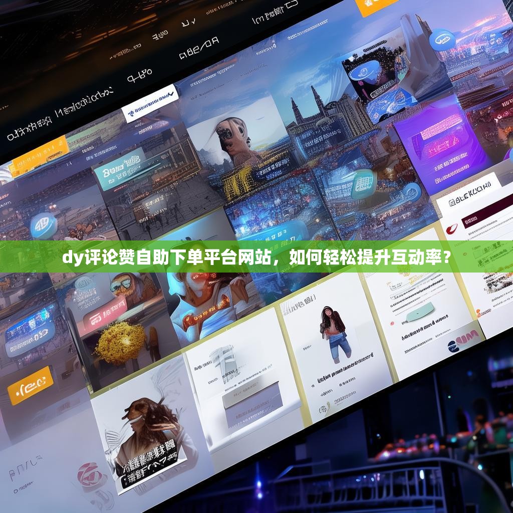 dy评论赞自助下单平台网站，如何轻松提升互动率？
