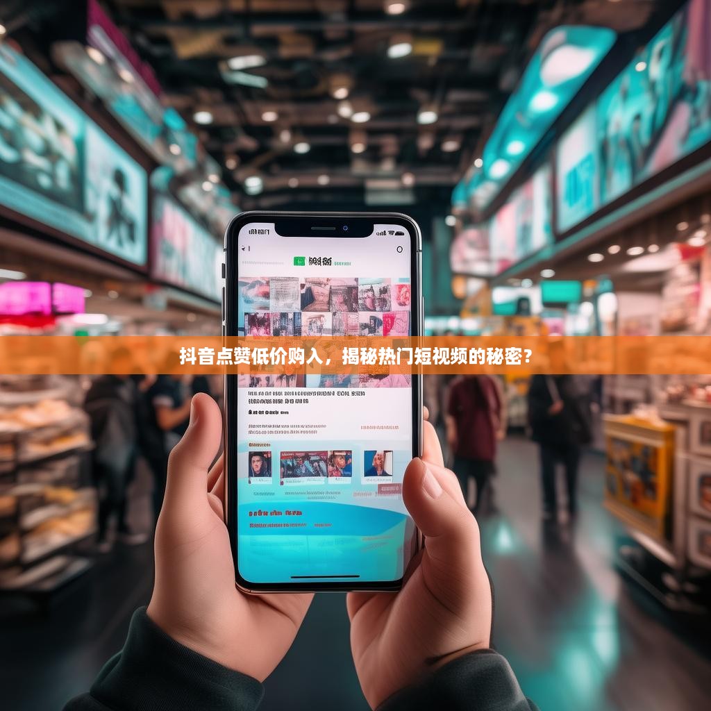 抖音点赞低价购入，揭秘热门短视频的秘密？