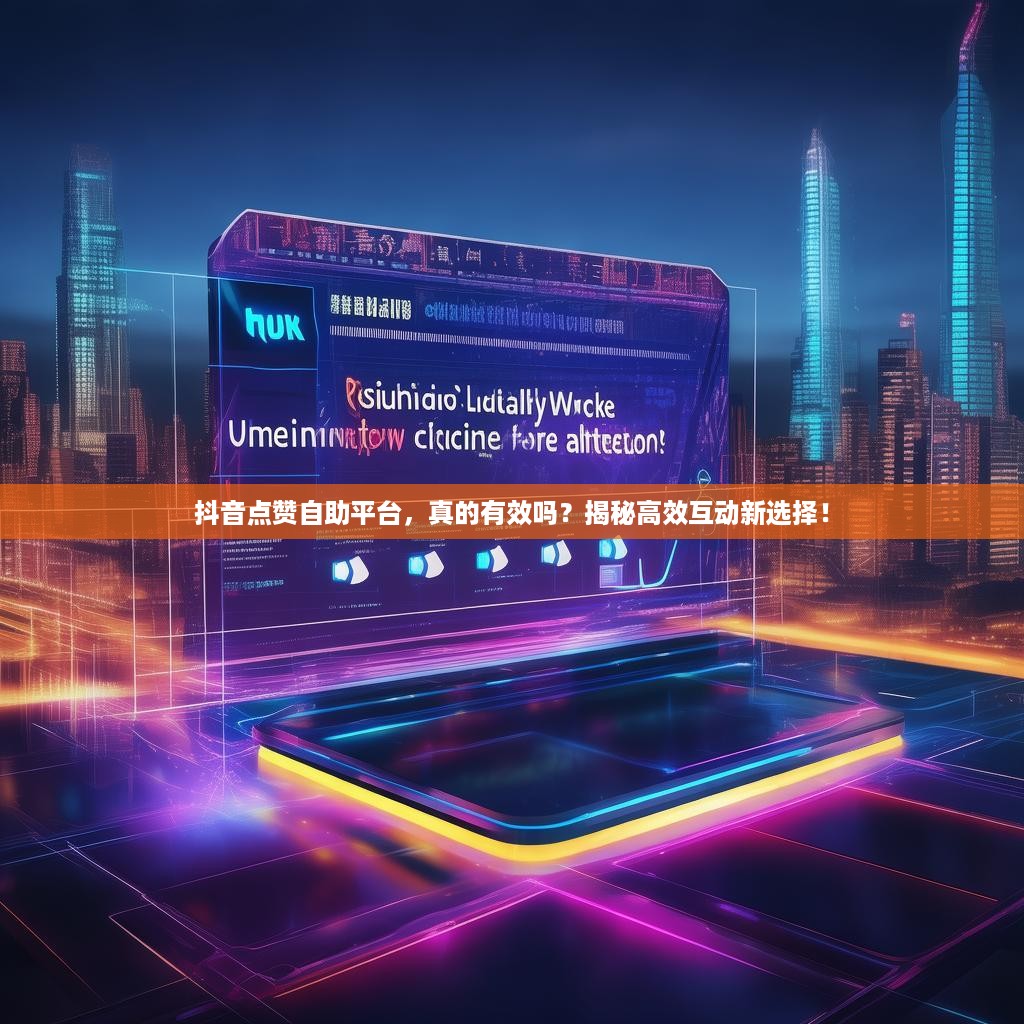 抖音点赞自助平台，真的有效吗？揭秘高效互动新选择！
