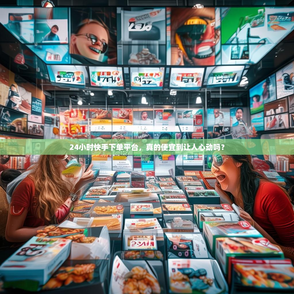 24小时快手下单平台，真的便宜到让人心动吗？