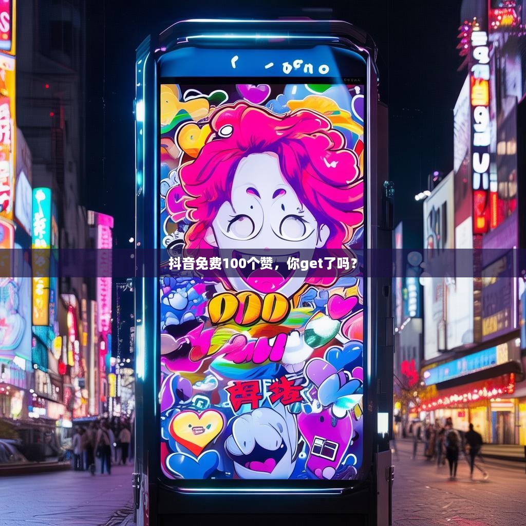 抖音免费100个赞，你get了吗？