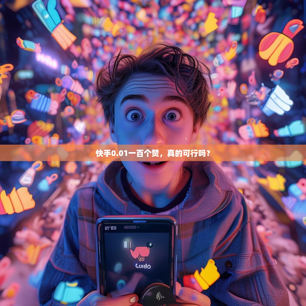 快手0.01一百个赞，真的可行吗？