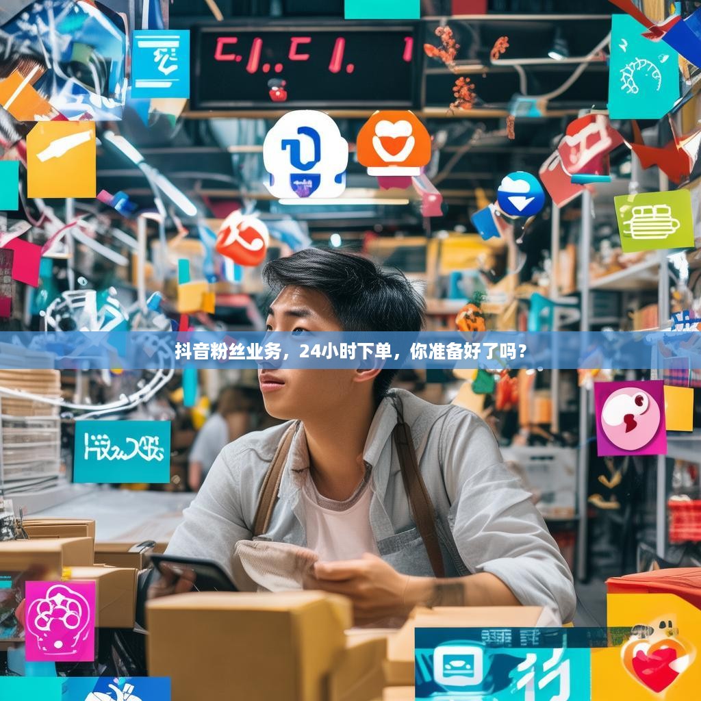 抖音粉丝业务，24小时下单，你准备好了吗？