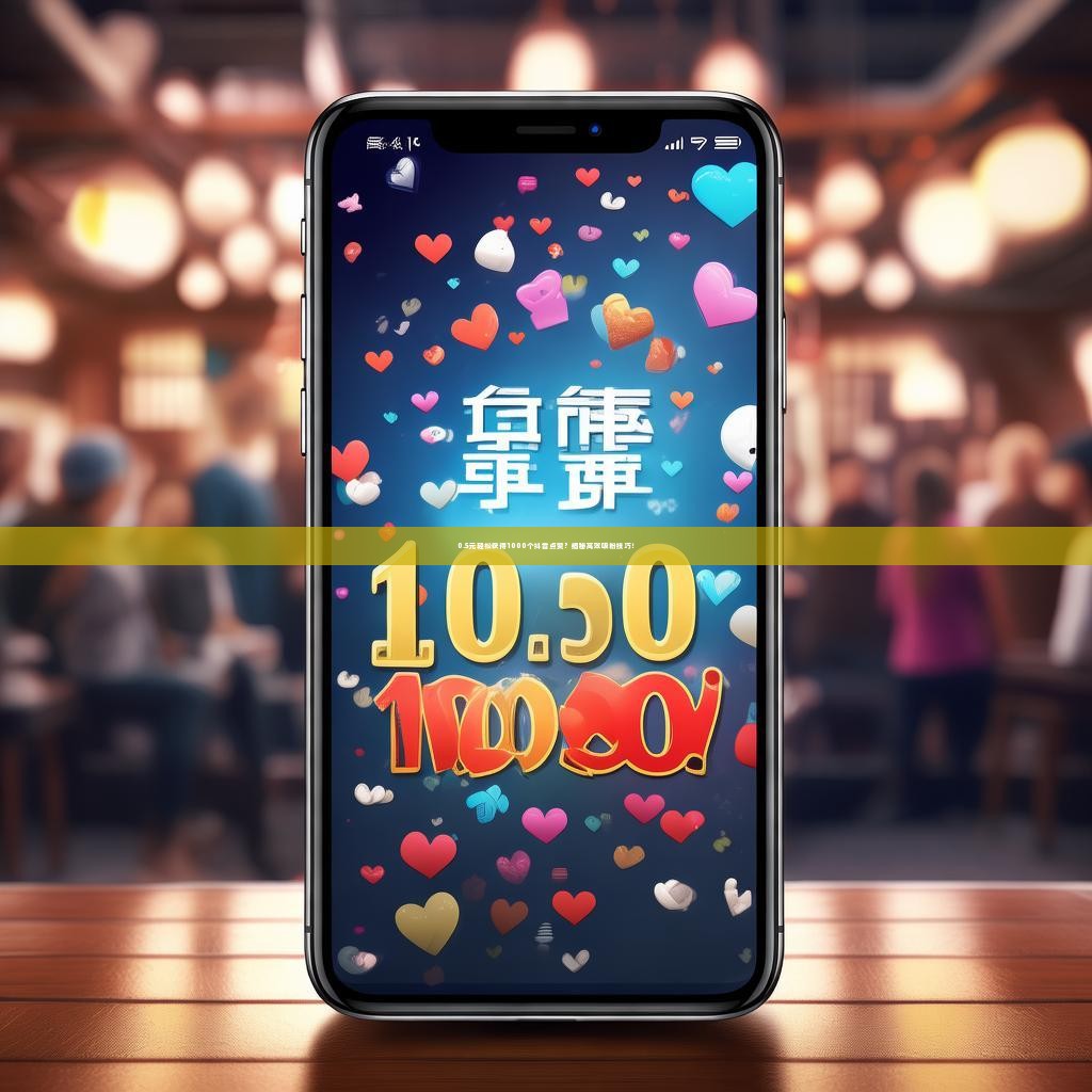 0.5元轻松获得1000个抖音点赞？揭秘高效吸粉技巧！