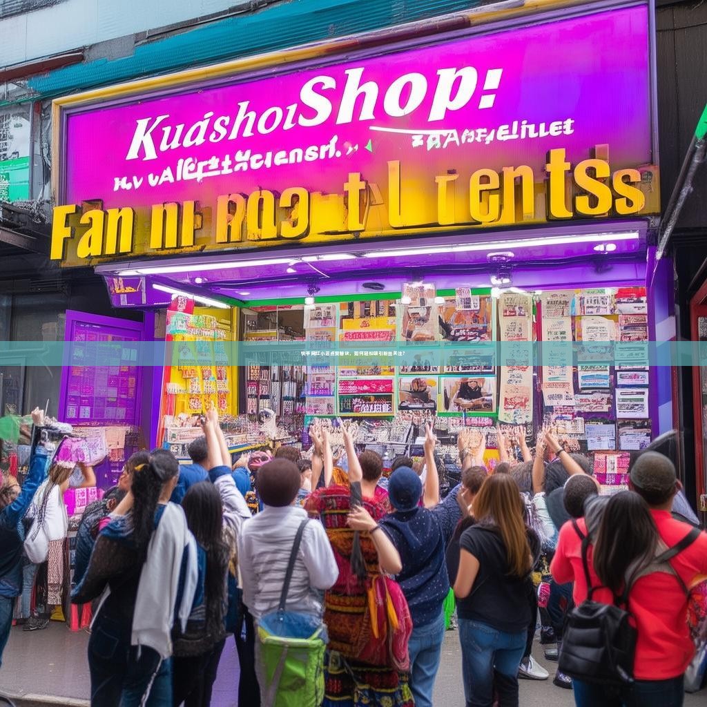 快手网红小店点赞秘诀，如何轻松吸引粉丝关注？