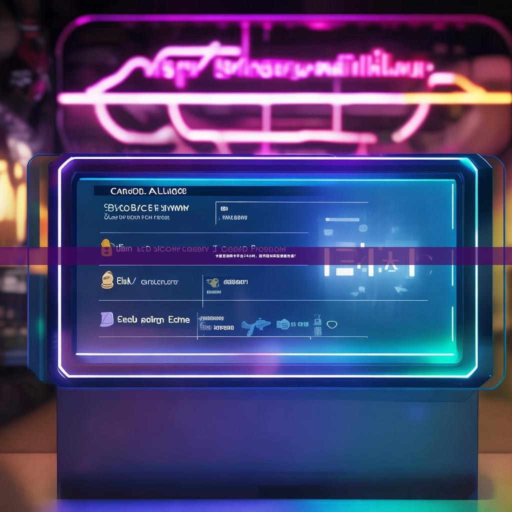 卡盟自助购卡平台24小时，如何轻松实现便捷充值？