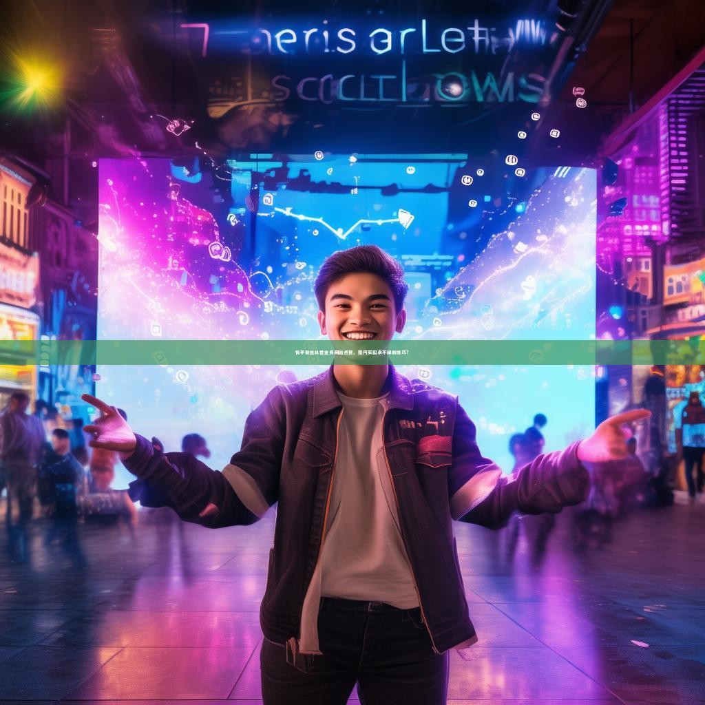 快手粉丝抖音业务网站点赞，如何实现永不掉粉技巧？