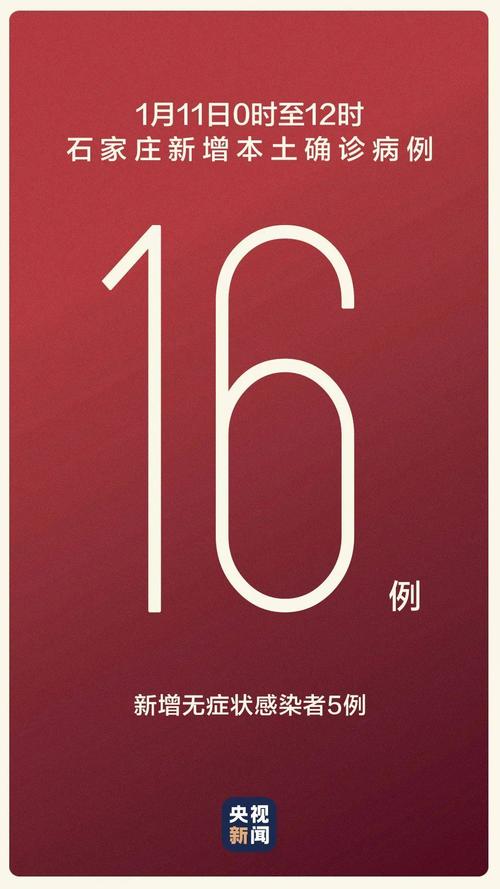 石家庄新增本土确诊病例数,16例与36例情况汇总