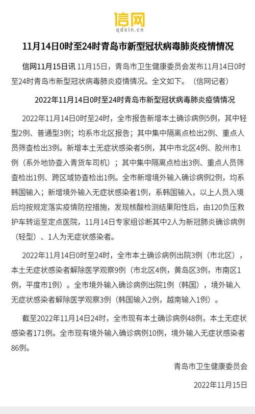 青岛疫情最新消息：今天封城了吗？官方通知解读